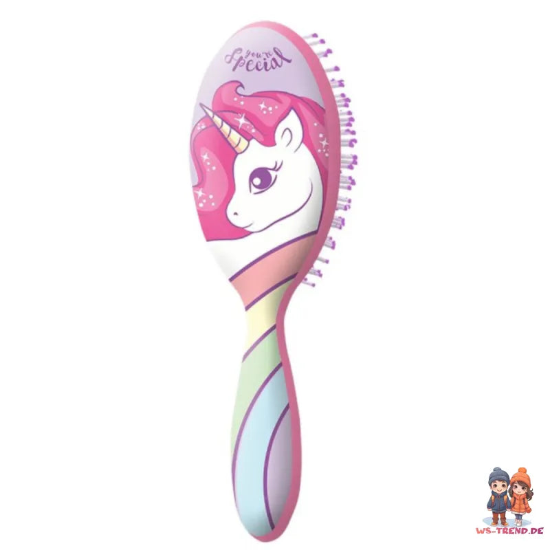 Sweet Einhorn Unicorn 2tlg. Kinder Bürstenset Haarbürste 21 x 6 cm - WS-Trend.de
