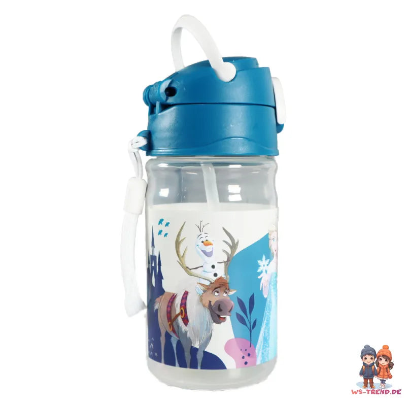Disney Die Eiskönigin Wasserflasche Trinkflasche Flasche 350 ml Anna Elsa Olaf - WS-Trend.de