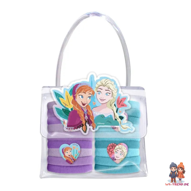 Disney Die Eiskönigin 21 tlg. Kinder Haarstyling Set Haargummis und Haarband WS Trend.de