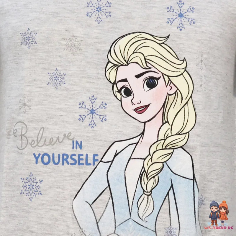 Disney Die EIskönigin Elsa kurzarm Schlafshirt Nachthemd Schlafkleid - WS-Trend.de Gr. 98-128