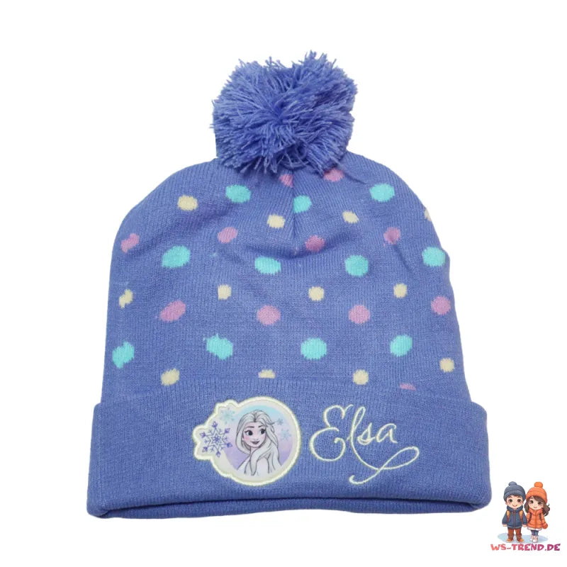 Disney Die Eiskönigin Elsa Kinder Herbst Wintermütze plus Handschuhe - WS-Trend.de