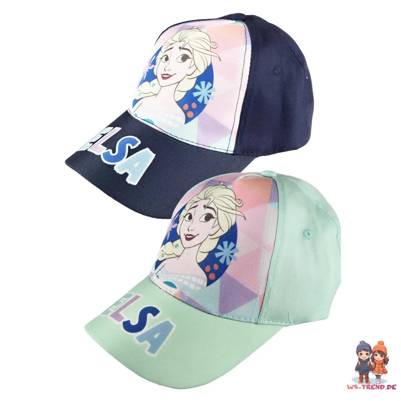 Disney Die Eiskönigin Elsa Kinder Mädchen Basecap Baseball Kappe Mütze Gr. 52 - WS-Trend.de