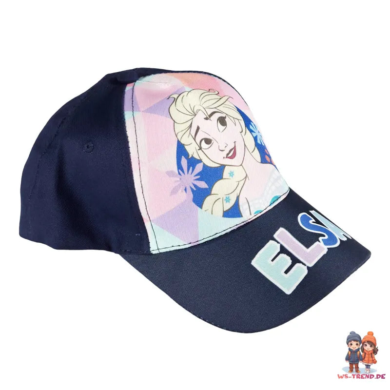 Disney Die Eiskönigin Elsa Kinder Mädchen Basecap Baseball Kappe Mütze Gr. 52 - WS-Trend.de