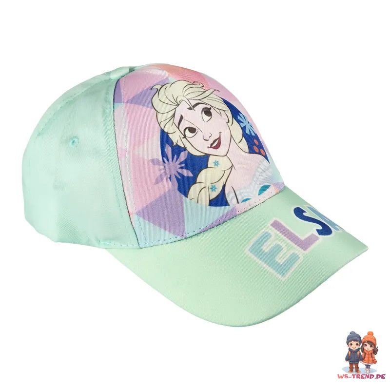 Disney Die Eiskönigin Elsa Kinder Mädchen Basecap Baseball Kappe Mütze Gr. 52 - WS-Trend.de