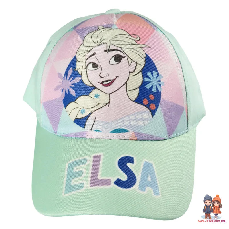 Disney Die Eiskönigin Elsa Kinder Mädchen Basecap Baseball Kappe Mütze Gr. 52 - WS-Trend.de