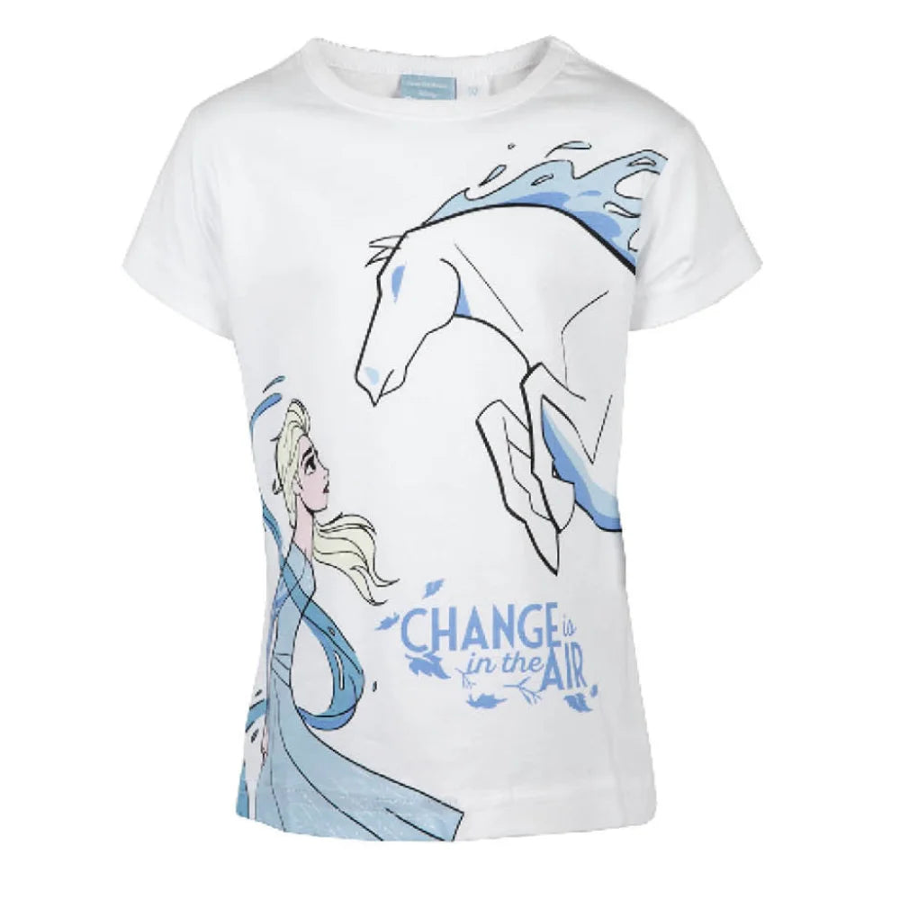 Disney Die Eiskönigin Elsa Kinder T-Shirt - WS-Trend.de Mädchen Top 92-128 Baumwolle