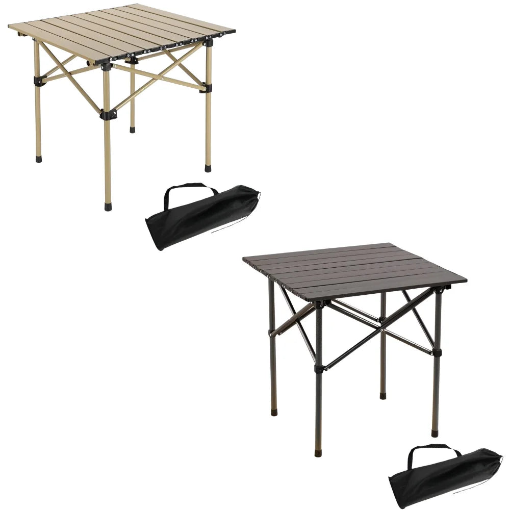Klappbarer Camping Tisch 53×51×50 cm – faltbarer Outdoor Beistelltisch –  WS-Trend