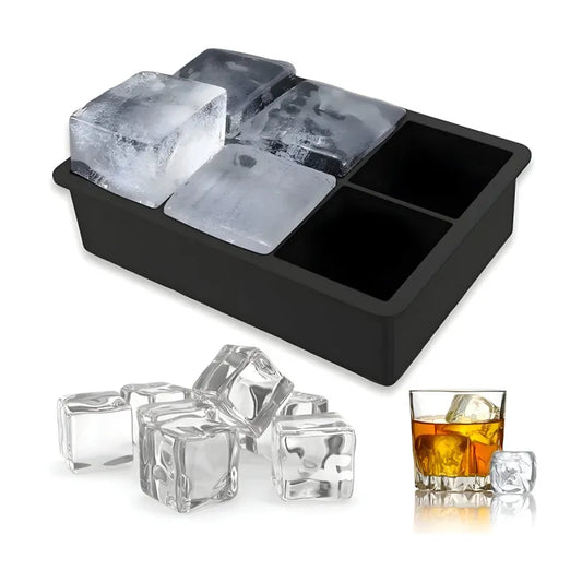 XL Eiswürfel Eiswürfelform aus Silikon Selbermachen 5 cm Würfel - WS-Trend.de