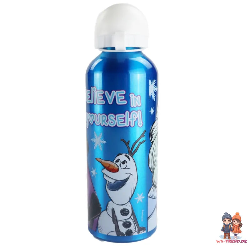 Disney Die Eiskönigin Alu Trinkflasche Flasche 500 ml Anna Elsa - WS-Trend.de Wasserflasche