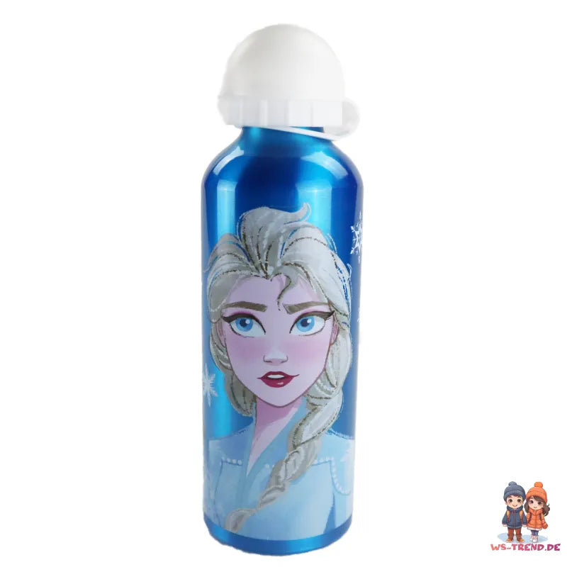 Disney Die Eiskönigin Alu Trinkflasche Flasche 500 ml Anna Elsa - WS-Trend.de Wasserflasche