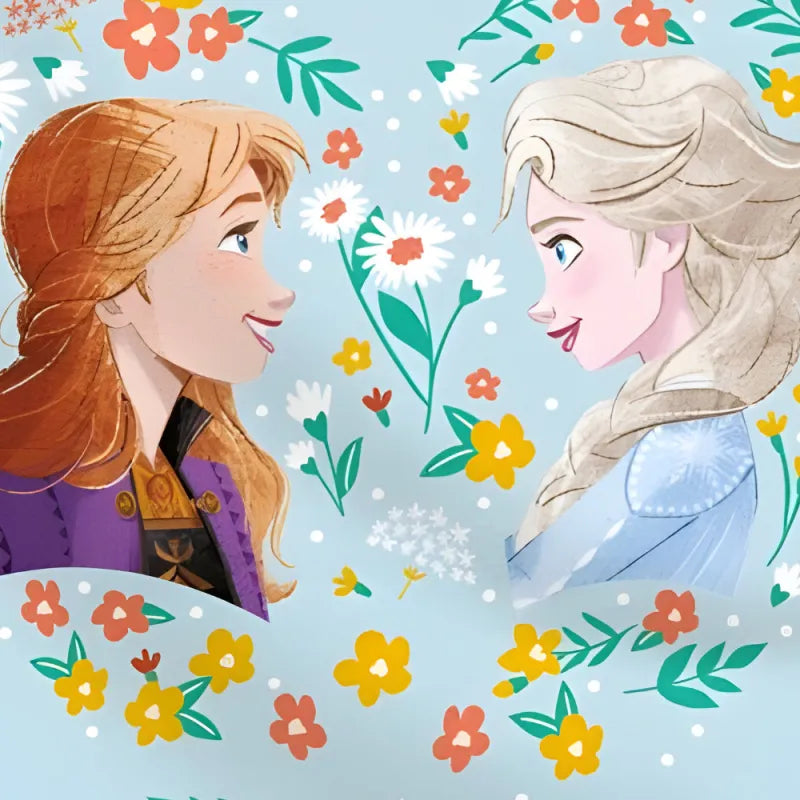 Disney Die Eiskönigin Anna Elsa Kinder Poncho Badeponcho 100% Baumwolle - WS-Trend.de