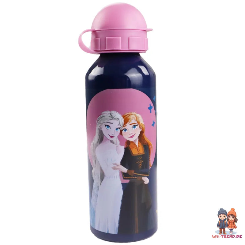 Disney Die Eiskönigin Alu Trinkflasche Flasche 520 ml Anna Elsa - WS-Trend.de Wasserflasche