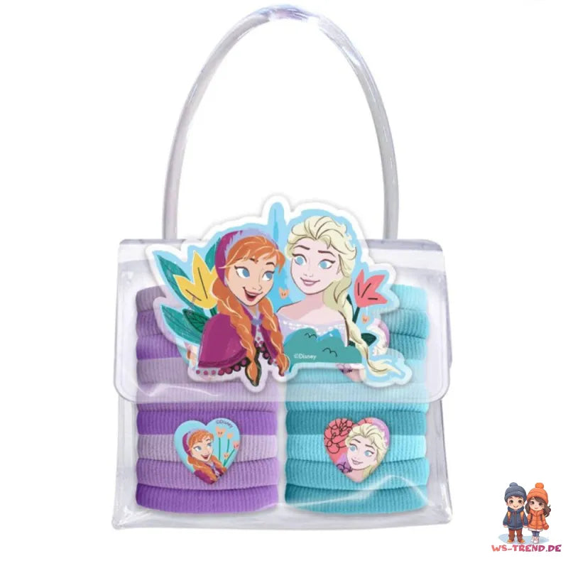 Disney Die Eiskönigin 21 tlg. Kinder Haarstyling Set Haargummis und Haarband WS Trend.de