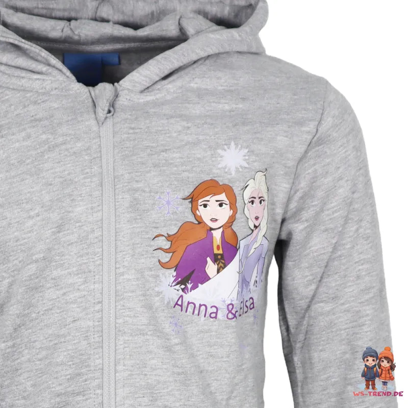 Disney Die Eiskönigin Elsa Kinder Pullover Hoodie Kapuzen Jacke - WS-Trend.de Gr. 110-128