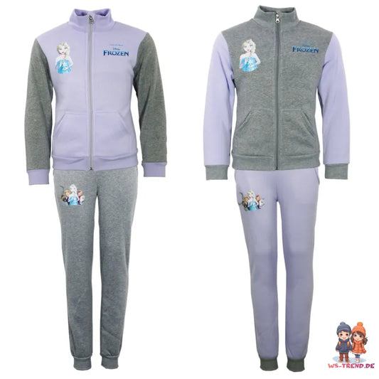 Disney Die Eiskönigin Elsa Jogginganzug Sporthose Hose Jacke - WS-Trend.de 92-128