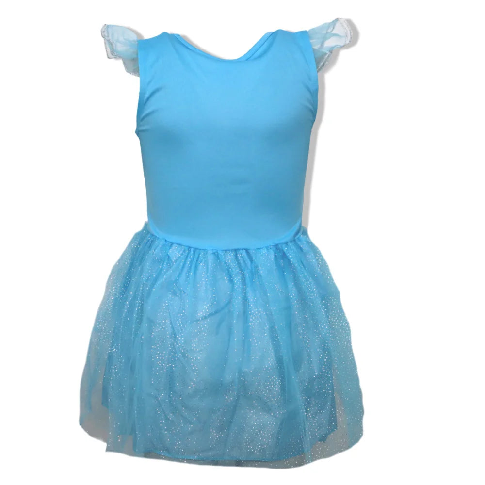 Disney Die Eiskönigin Elsa Kinder Tüllkleid Sommerkleid - WS-Trend.de Kleid 104-134