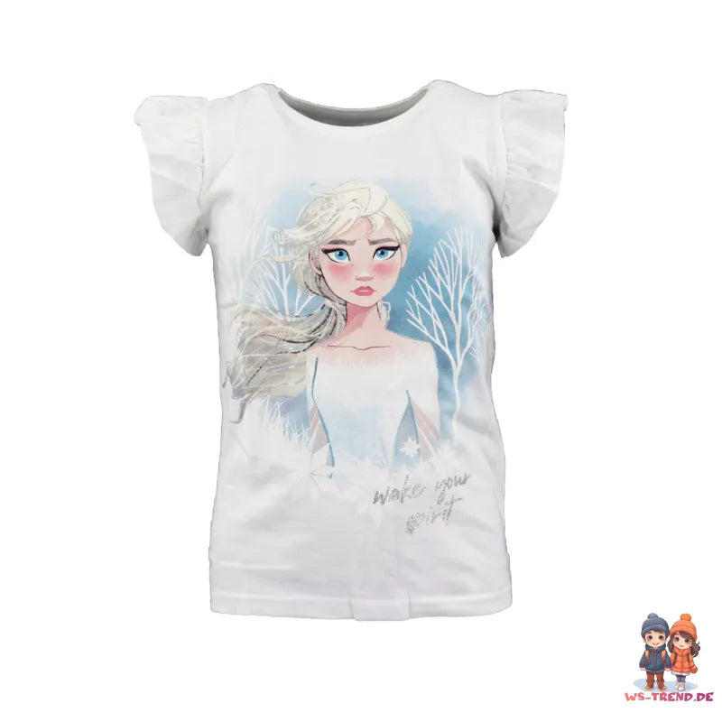 Disney Die Eiskönigin Elsa Kinder kurzarm Pyjama - WS-Trend.de Schlafanzug 104 bis 134