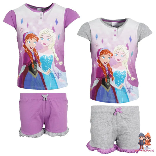 Disney Die Eiskönigin Elsa Kinder Schlafanzug Pyjama - WS-Trend.de 98 -128 100% Baumwolle