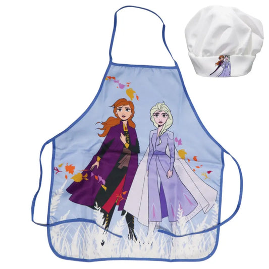 Disney Die Eiskönigin Kinder Kochschürze Backschürze mit Mütze 3-6 Jahre - WS-Trend.de