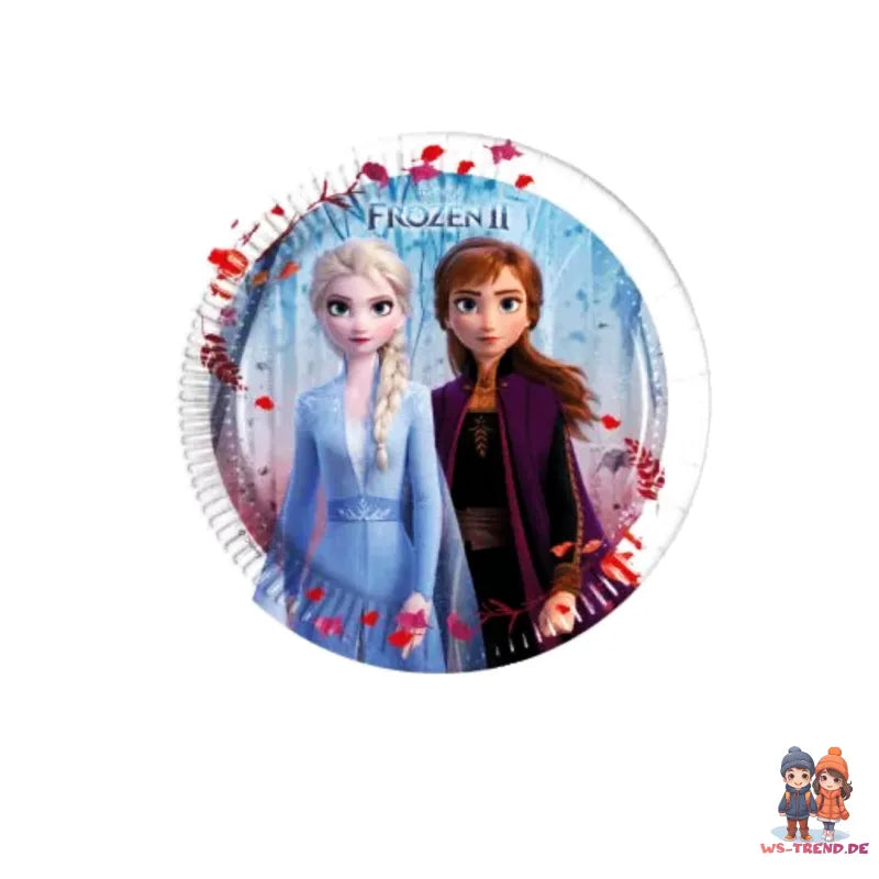 Disney Die Eiskönigin Partyset Deko Set 36tlg. - WS-Trend.de Geburtstag 36tlg.Geschirr