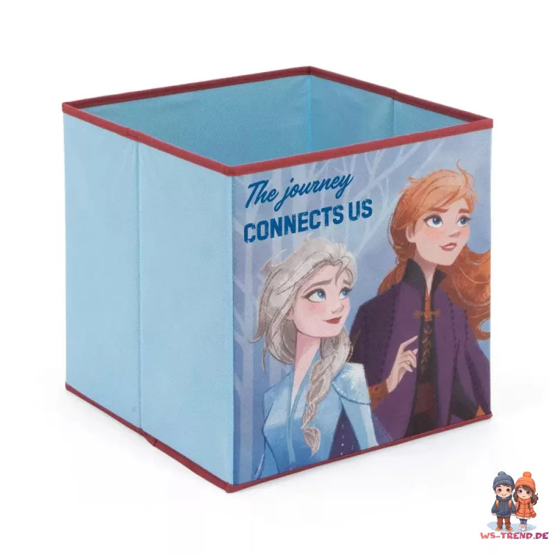 Disney Die Eiskönigin Elsa Kinder Spielzeug Korb Box Spielzeugkiste 31x31x31 cm - WS-Trend.de