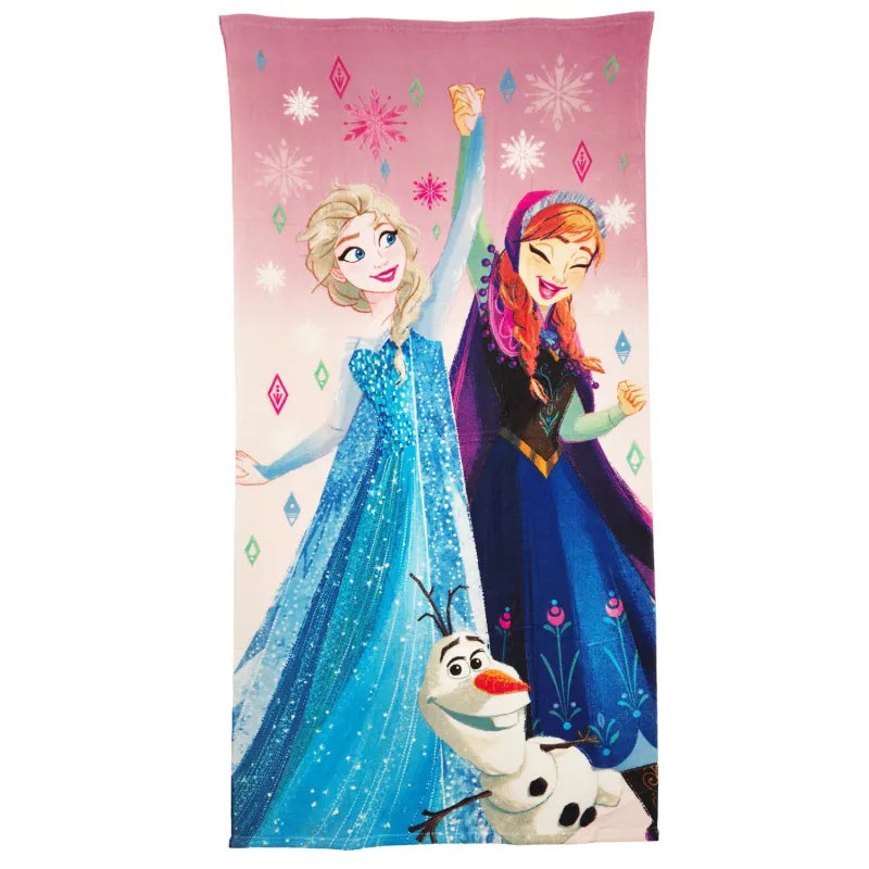 Disney Die Eiskönigin Anna Elsa Olaf Strandtuch Handtuch Badetuch XL 70x140 cm - WS-Trend.de