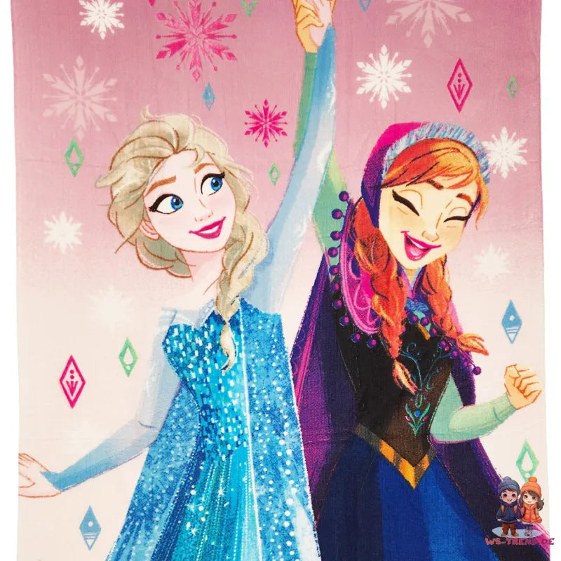 Disney Die Eiskönigin Anna Elsa Olaf Strandtuch Handtuch Badetuch XL 70x140 cm - WS-Trend.de