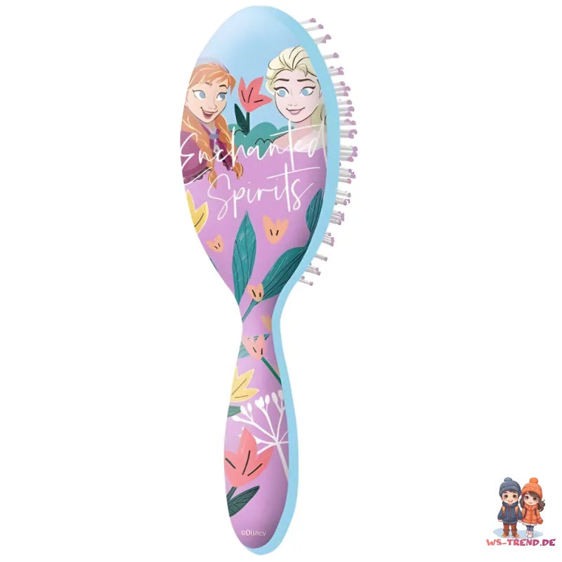 Disney Die Eiskönigin Anna Elsa 2er Set Kinder Bürstenset Haarbürste 21 x 6 cm - WS-Trend.de
