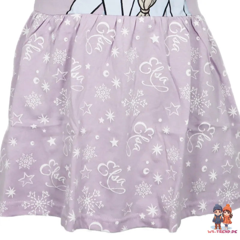 Disney Die Eiskönigin Elsa Kinder Mädchen Sommerkleid Kleid - WS-Trend.de Gr. 92-128 Baumwolle