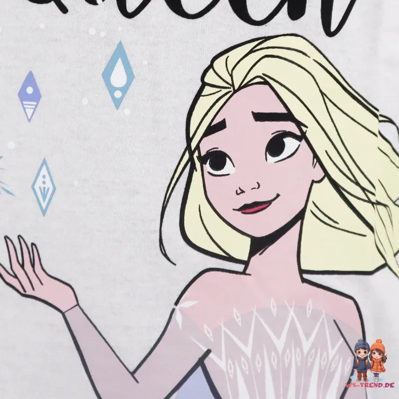 Disney Die Eiskönigin Elsa Mädchen Kinder Langarmshirt Shirt - WS-Trend.de 104 - 134 Baumwolle