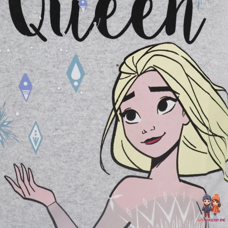 Disney Die Eiskönigin Elsa Mädchen Kinder Langarmshirt Shirt - WS-Trend.de 104 - 134 Baumwolle