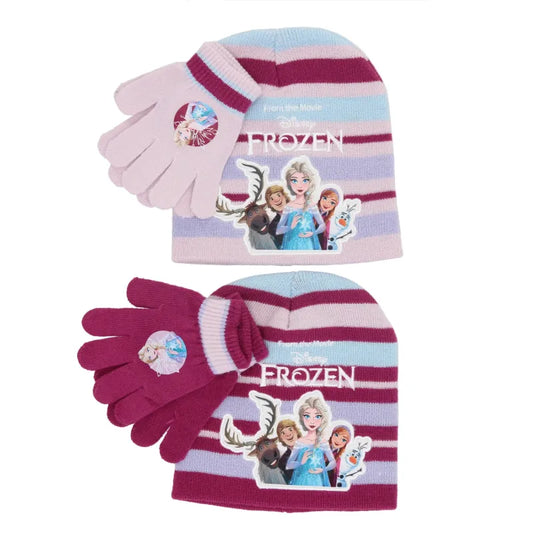 Disney Die Eiskönigin Elsa Kinder Herbst Wintermütze plus Handschuhe - WS-Trend.de