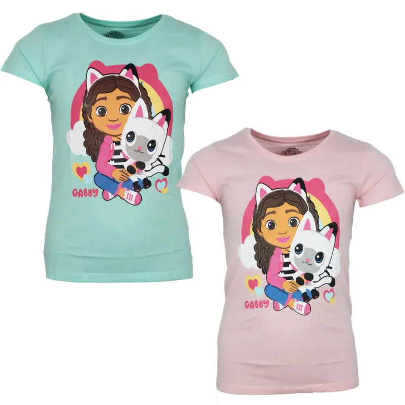 Gabbys Dollhouse Mädchen Kinder T-Shirt Shirt - WS-Trend.de Gr. 92-128 100% Baumwolle