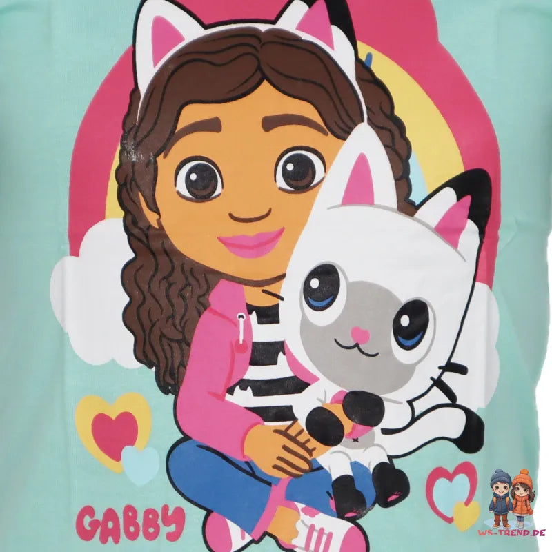 Gabbys Dollhouse Mädchen Kinder T-Shirt Shirt - WS-Trend.de Gr. 92-128 100% Baumwolle