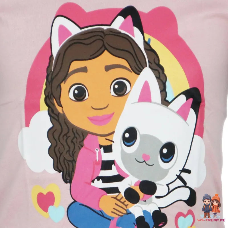 Gabbys Dollhouse Mädchen Kinder T-Shirt Shirt - WS-Trend.de Gr. 92-128 100% Baumwolle