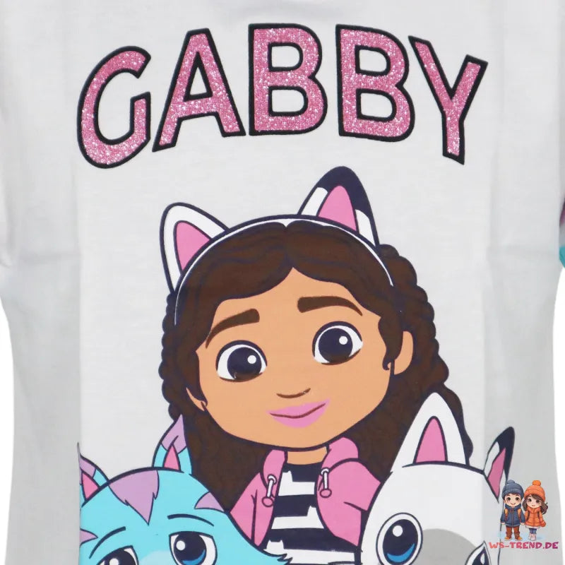 Gabbys Dollhouse Mädchen Kinder T-Shirt Shirt - WS-Trend.de Gr. 104-134 100% Baumwolle