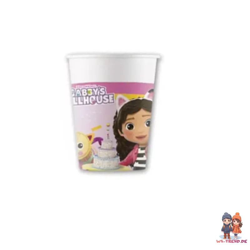 Gabbys Dollhouse Geburtstag Deko Set 36tlg.Partyset - WS-Trend.de Kinder Kindergeburtstag