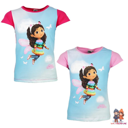 Gabbys Dollhouse Mädchen Kinder T-Shirt Shirt - WS-Trend.de Gr. 98-128 100% Baumwolle