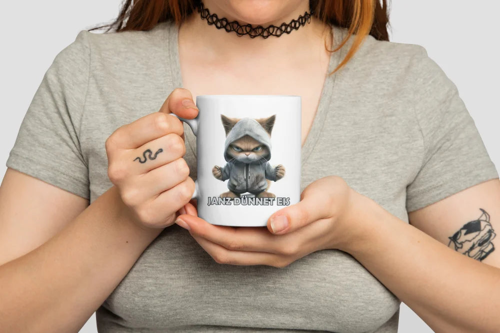 Katze Janz Dünnet Eis Keramik Kaffeetasse Teetasse Tasse Geschenke - WS-Trend.de