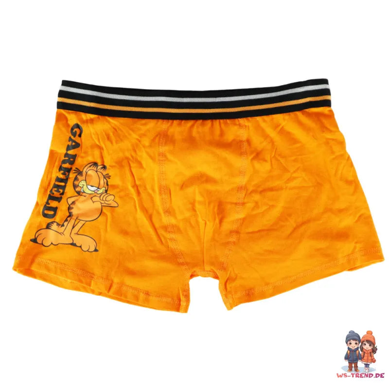 Garfield der Kater Herren Boxershorts Unterhose 2er Pack - WS-Trend.de Gr. S -XXL