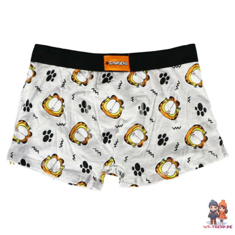Garfield der Kater Herren Boxershorts Unterhose 2er Pack - WS-Trend.de Gr. S -XXL