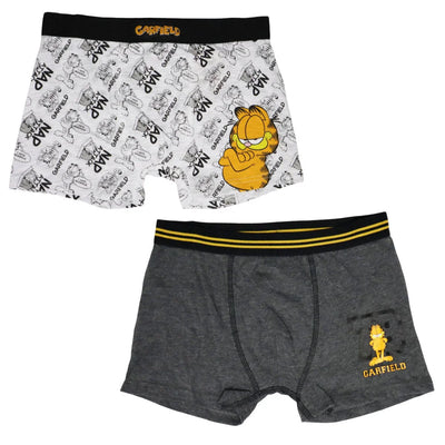 Garfield der Kater Jungen Boxershorts Unterhose 2er Pack - WS-Trend.de Gr. 134 bis 164