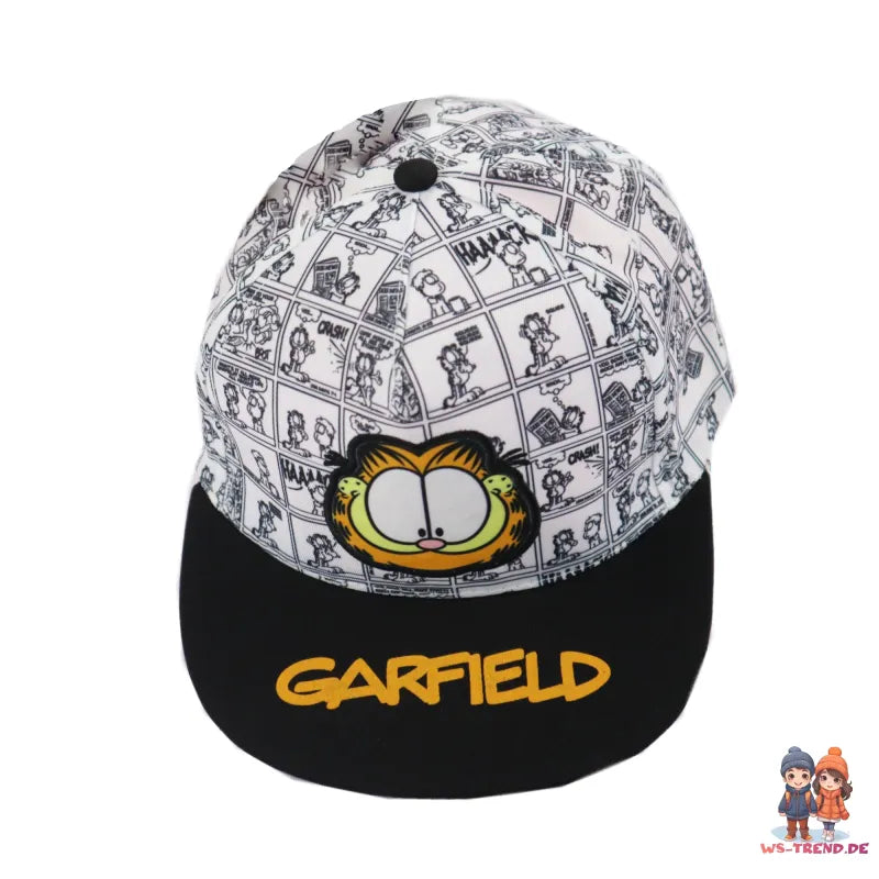 Garfield der Kater Snapback Cap Basecap - WS-Trend.de Snap Back Baseball Kappe Mütze Hut Jungen