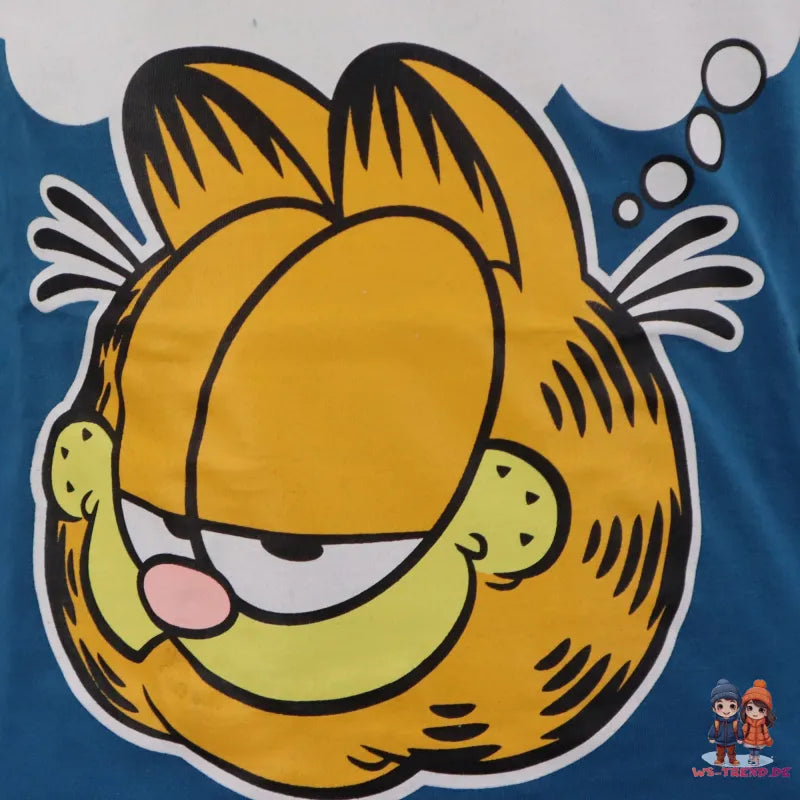 Garfield Kinder Jungen Schlafanzug Pyjama - WS-Trend.de der Kater Jugend kurzarm 134 bis 164