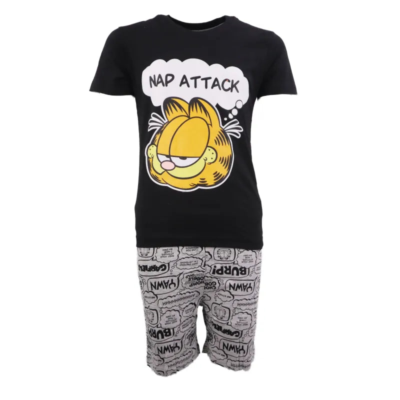 Garfield Kinder Jungen Schlafanzug Pyjama - WS-Trend.de der Kater Jugend kurzarm 134 bis 164