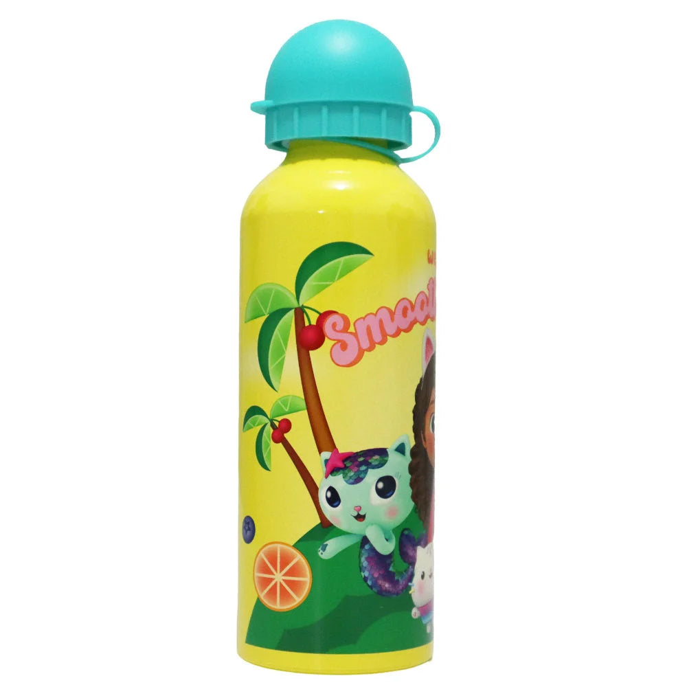 Gabbys Dollhouse Kinder Mädchen ALU Wasserflasche Trinkflasche Flasche 500 ml - WS-Trend.de