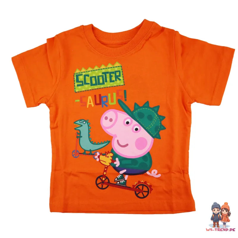 Peppa Wurz George Kinder Jungen Pyjama - WS-Trend.de Wutz Pig Schlafanzug 92-116 Shirt Shorts