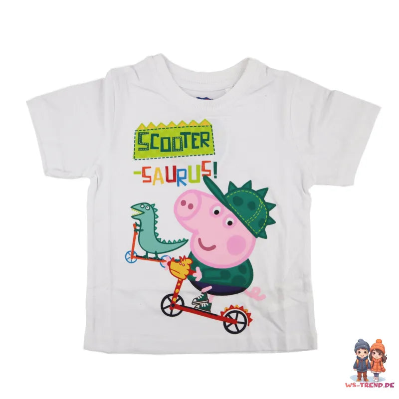 Peppa Wurz George Kinder Jungen Pyjama - WS-Trend.de Wutz Pig Schlafanzug 92-116 Shirt Shorts