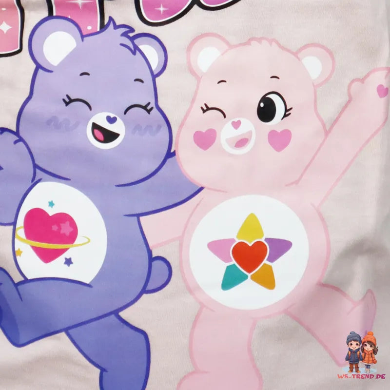 Glücksbärchis Herzchenbärchi Liebe-mich-Bärchi Mädchen kurzarm T-Shirt Shirt - WS-Trend.de