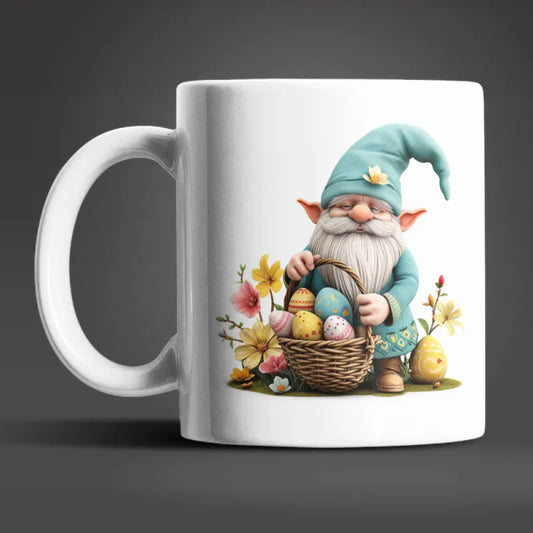 Gnom Ostern Ostereier Keramik Kaffeetasse Teetasse Tasse Geschenkidee - WS-Trend.de